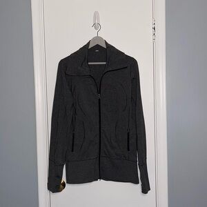 Lululemon Gray In Stride Jacket